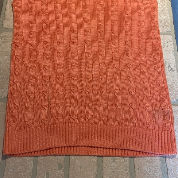 Lauren Ralph Lauren 90s-Y2K Cable-Knit Sleeveless Sweater - Picture 6 of 7